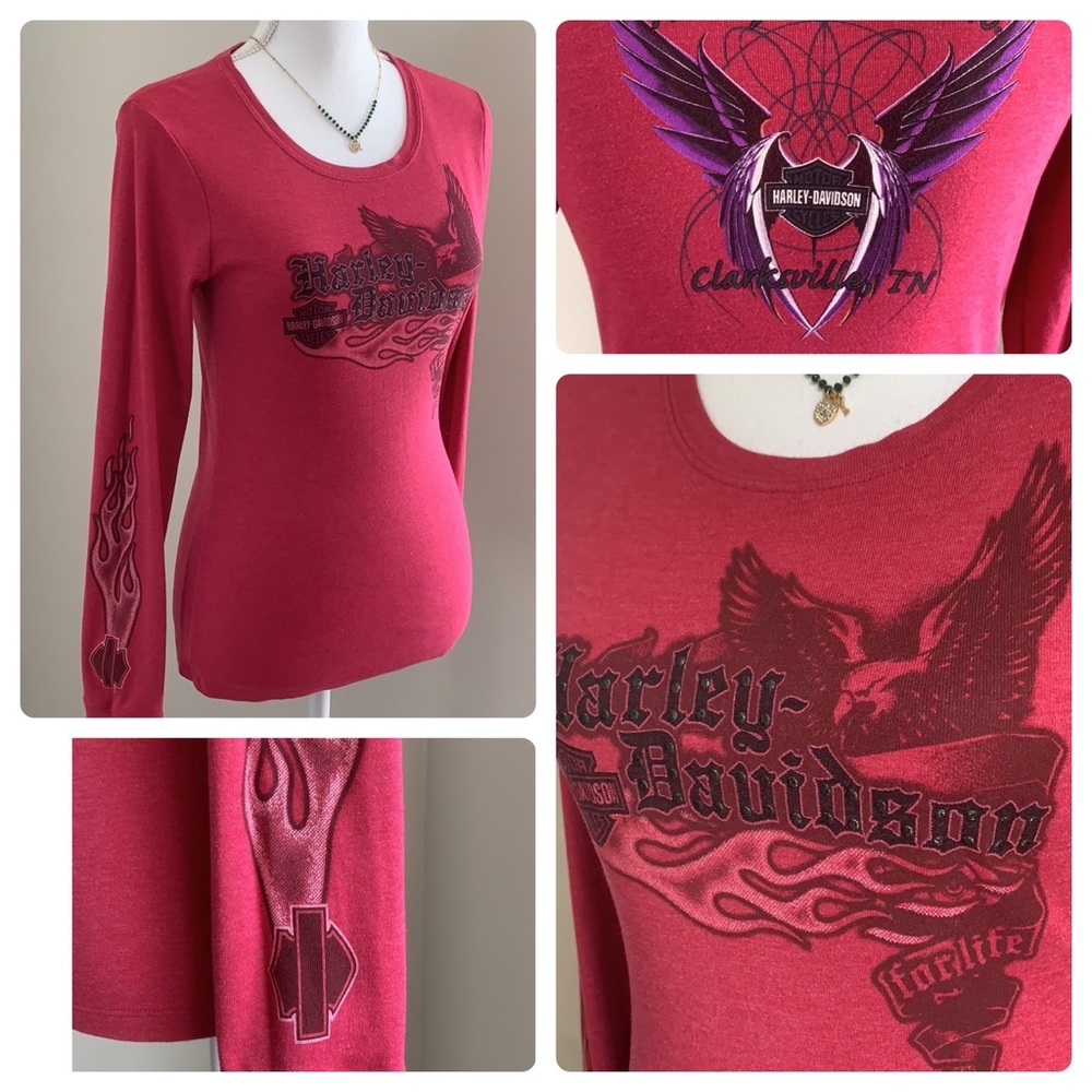 HARLEY-DAVIDSON Flame Long Sleeve Shirt